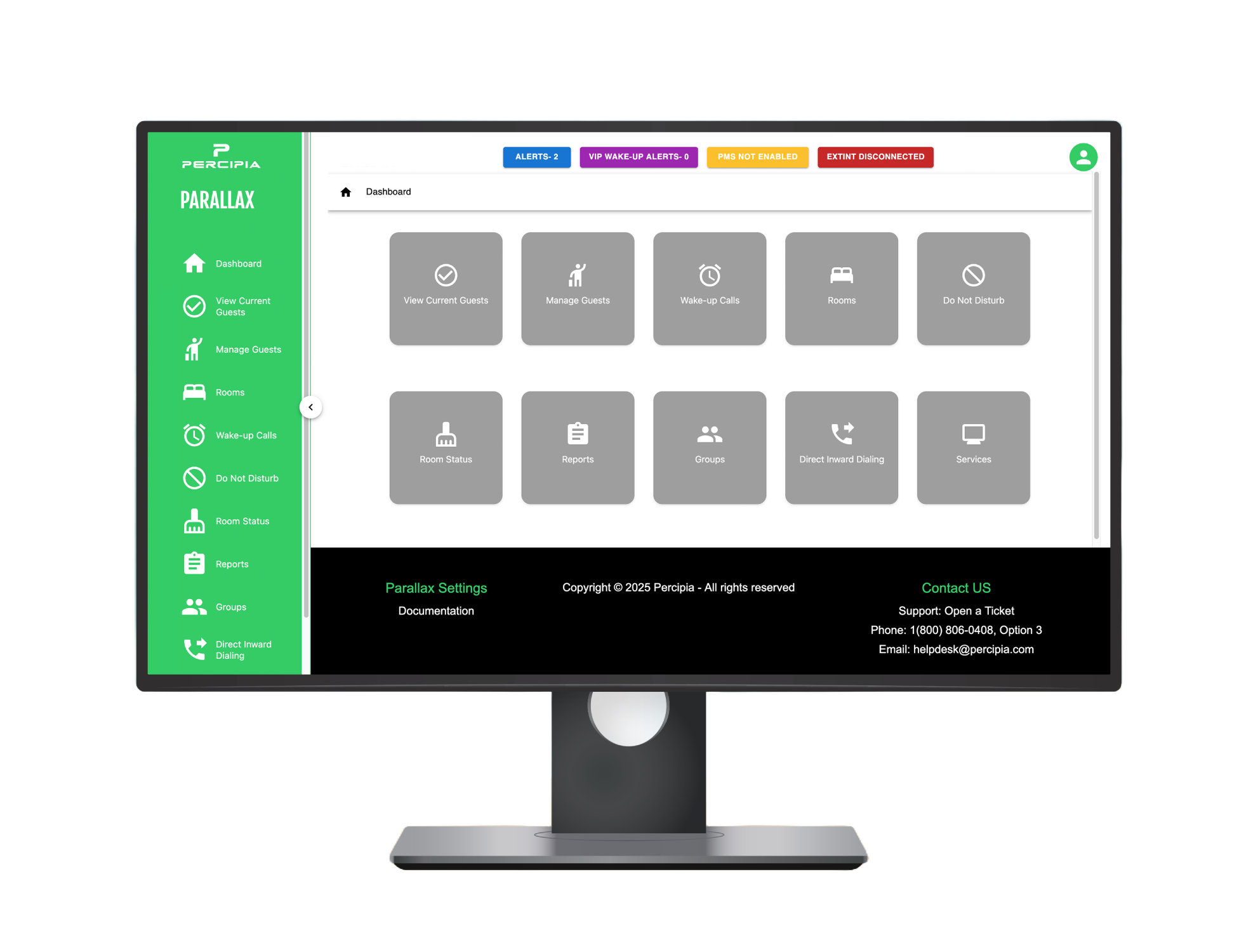 Percipia's Parallax Product